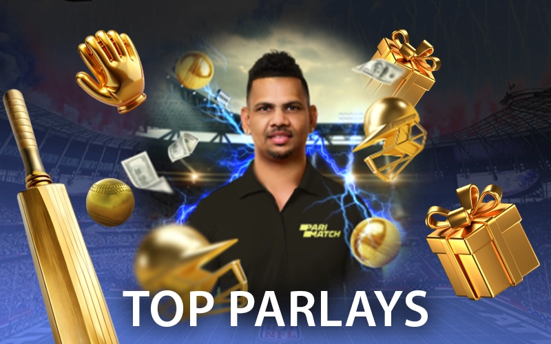 Go to the top parlays and place accumulator bets for exclusive prizes at Parimatch.