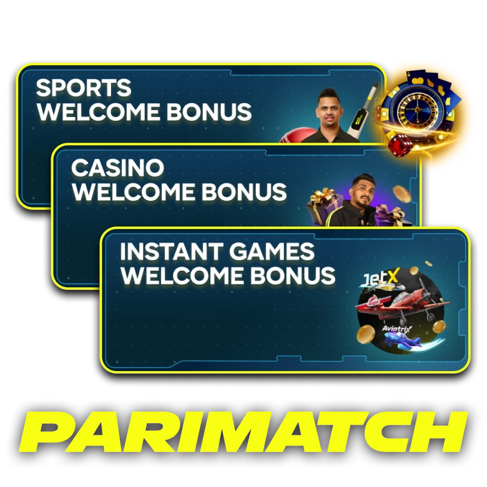 We will tell you about the bonus on the Parimatch website.