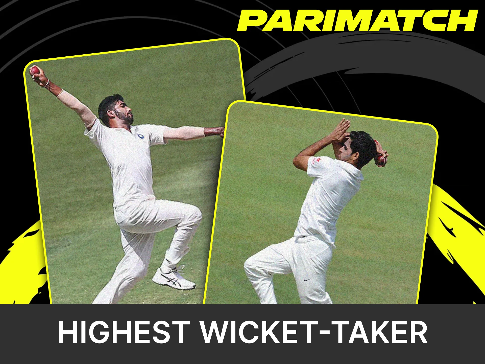 Place bet on the player with the highest number of wickets.