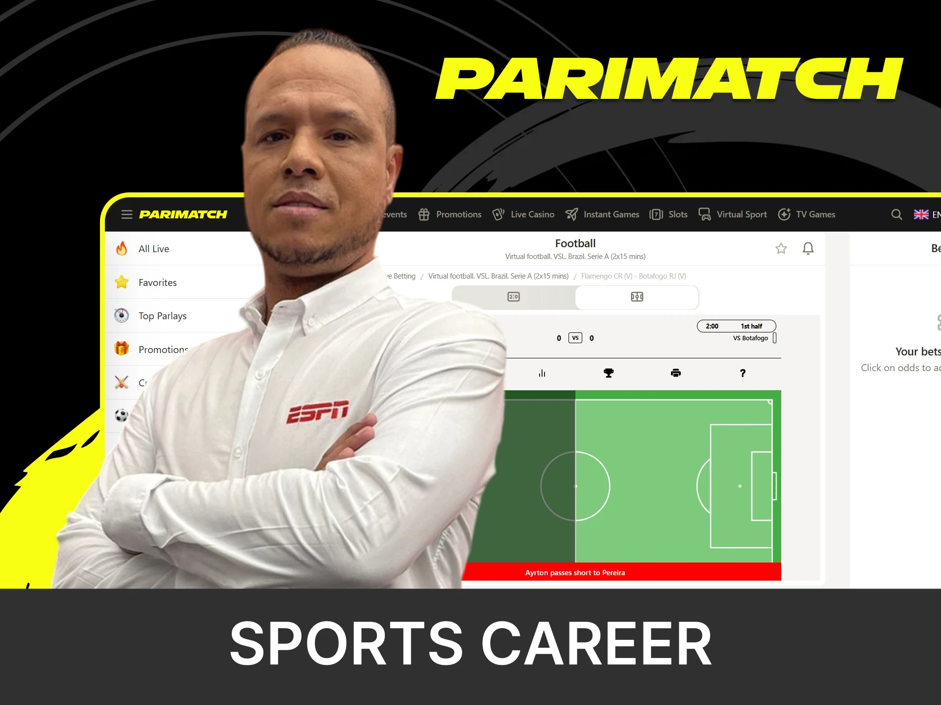You can hear the sporting career of Luis Fabiano.