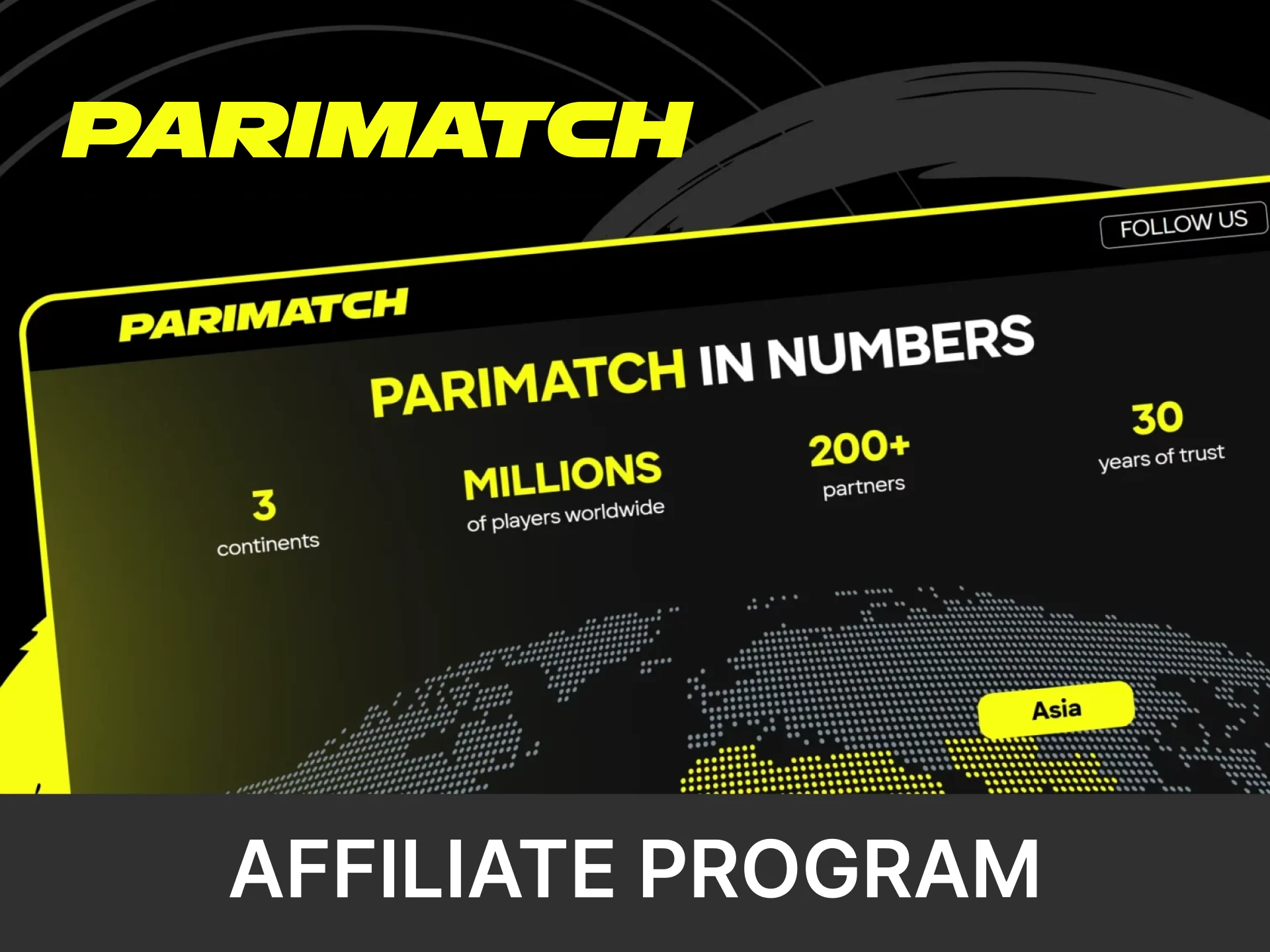 You can become a member of the Parimatch affiliate program.