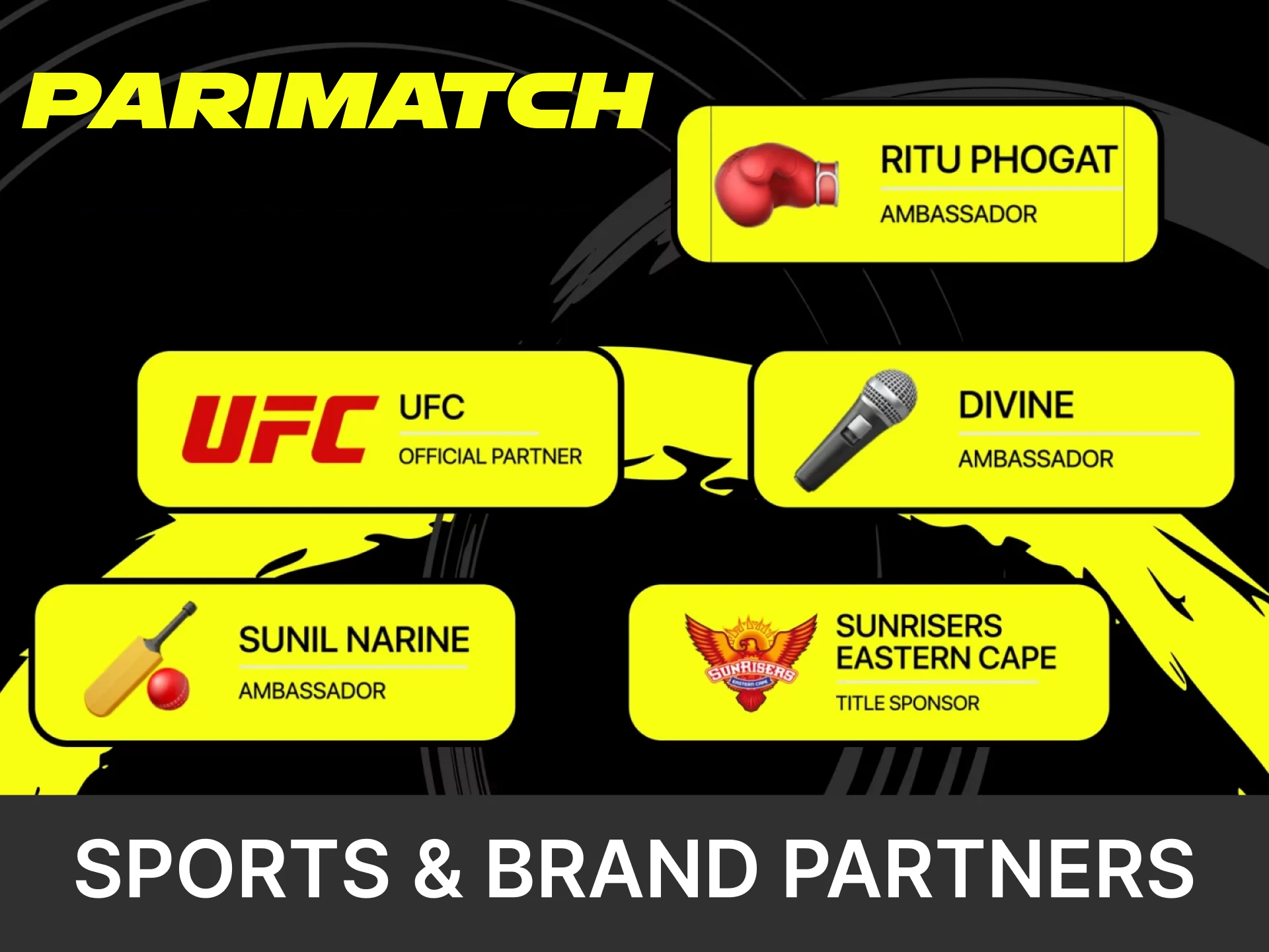 We will tell you about the partners of the Parimatch website.