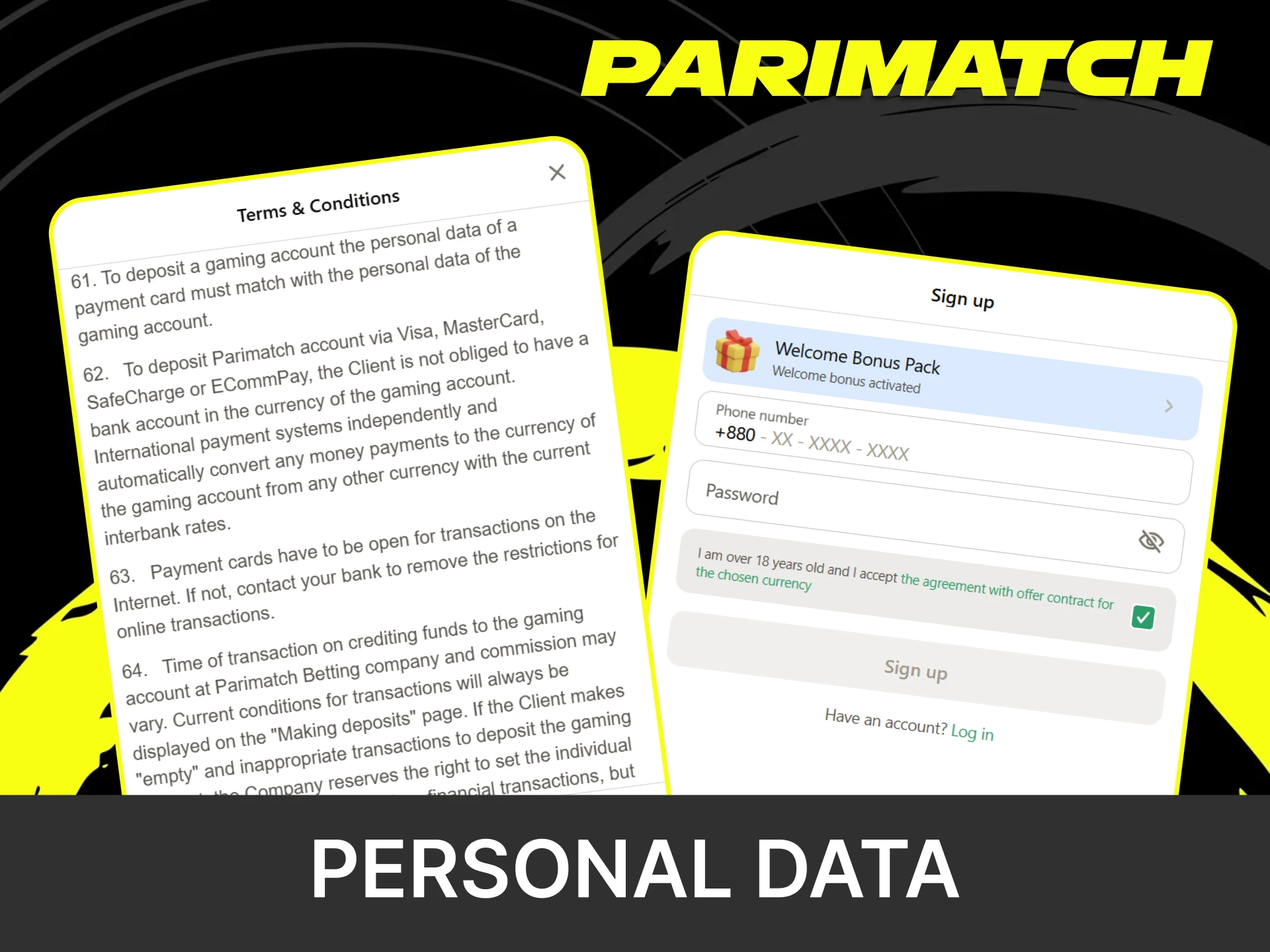 The purpose of collecting information about users is to improve the quality of Parimatch services.
