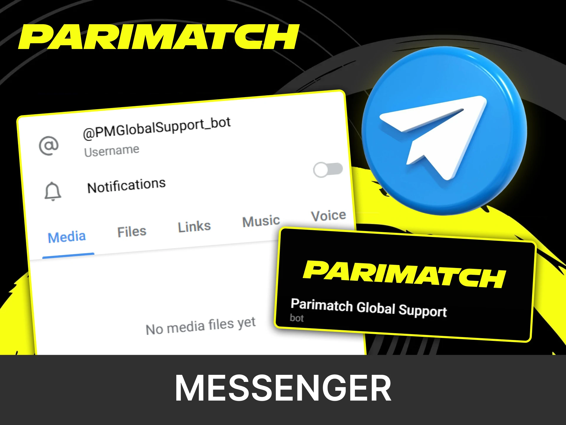 You can reach the Parimatch team on Telegram or WhatsApp.